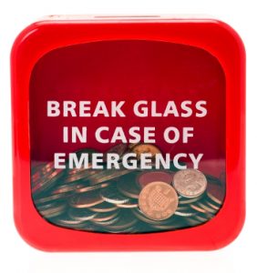 If you don't have an emergency fund set up yet, get started now.